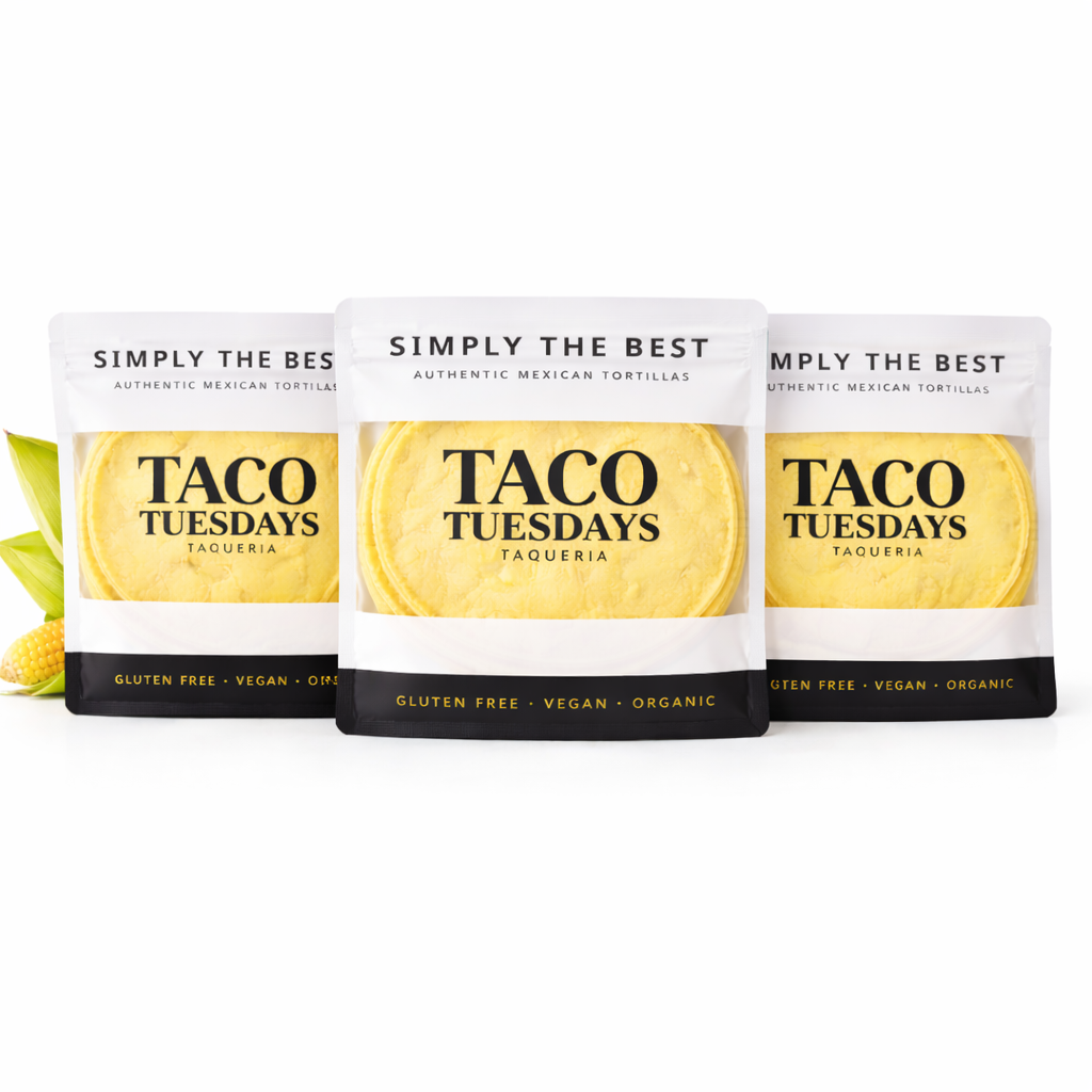 Yellow Corn Tortilla Trio